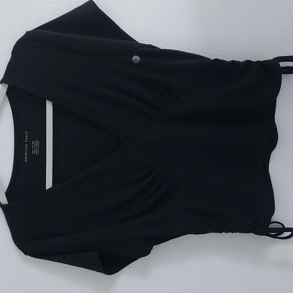 American Eagle Black Top Nwt Sz XXL - Picture 5 of 6